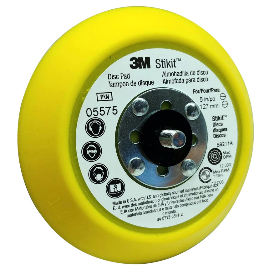 3M Stikit 5" Disc Backup Pad - 05575 1 3M Stikit 5" Disc Backup Pad - 05575