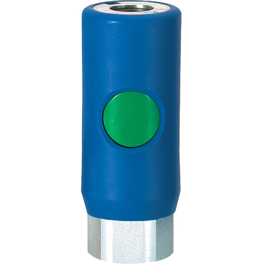 Prevost European High Flow Regular Quick Coupler 1/4" FNPT - ERC-071201 1 Prevost European High Flow Regular Quick Coupler 1/4" FNPT - ERC-071201