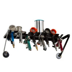 Karajen 8-Position Spray Gun Shelf, Bolt-On 8 Karajen 8-Position Spray Gun Shelf, Bolt-On -Car Care Tool Store 1202064 3