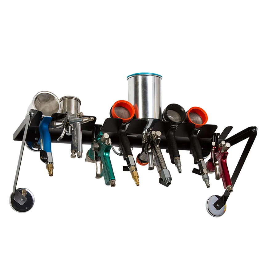 Karajen 8-Position Spray Gun Shelf, Bolt-On 4 Karajen 8-Position Spray Gun Shelf, Bolt-On - Image 4