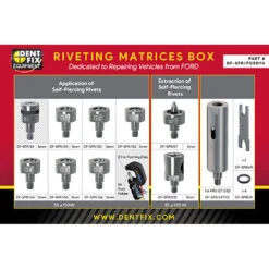 Dent Fix FORD Die Set DF-SPR/FORD7 -Car Care Tool Store 1204612 2