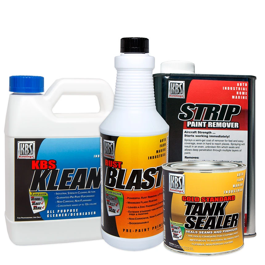 KBS Cycle Tank Sealer PLUS Kit 1 KBS Cycle Tank Sealer PLUS Kit