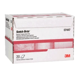 3M Scotch-Brite General Purpose Pad Maroon - 07447 -Car Care Tool Store 1701119 360