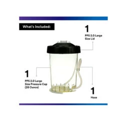 3M™ PPS Series 2.0 H/O Pressure Cup – Large, Standard - 26124 -Car Care Tool Store 1704691 2