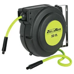 Legacy ZillaReel™ 3/8" X 50' Retractable Enclosed Air Hose Reel - L8250FZ