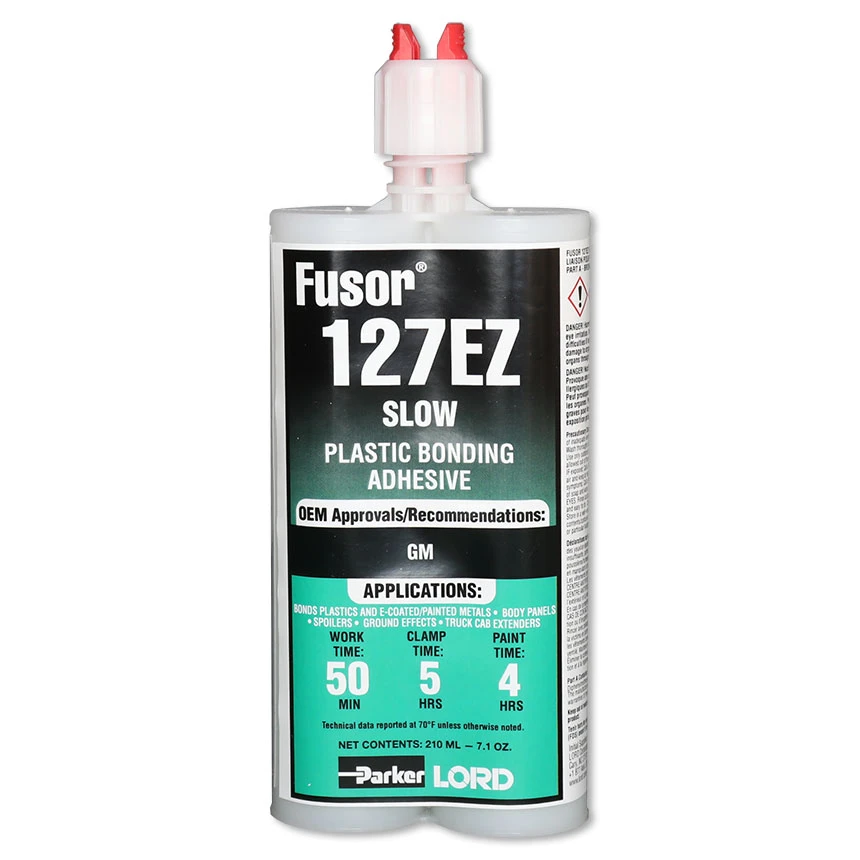Lord Fusor Plastic Bonding Adhesive (Slow) - 127EZ 1 Lord Fusor Plastic Bonding Adhesive (Slow) - 127EZ