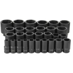 Grey Pneumatic 29 Piece 3/4" Drive Deep SAE Master Set - 8029D 5 Grey Pneumatic 29 Piece 3/4" Drive Deep SAE Master Set - 8029D -Car Care Tool Store 1812975 2