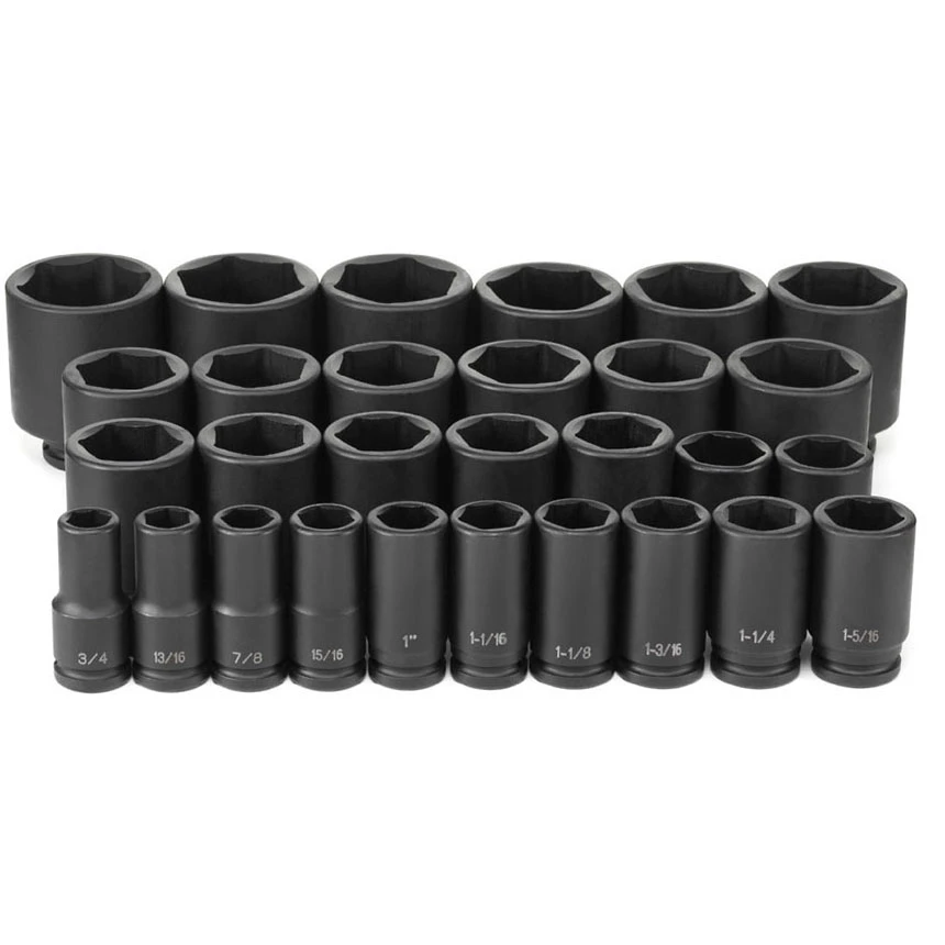 Grey Pneumatic 29 Piece 3/4" Drive Deep SAE Master Set - 8029D 3 Grey Pneumatic 29 Piece 3/4" Drive Deep SAE Master Set - 8029D - Image 3