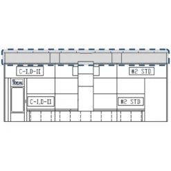Canopy Plenum For The Side Down Draft Booths -Car Care Tool Store 1815962 PSB SDD26B PLENUM KIT Diagram