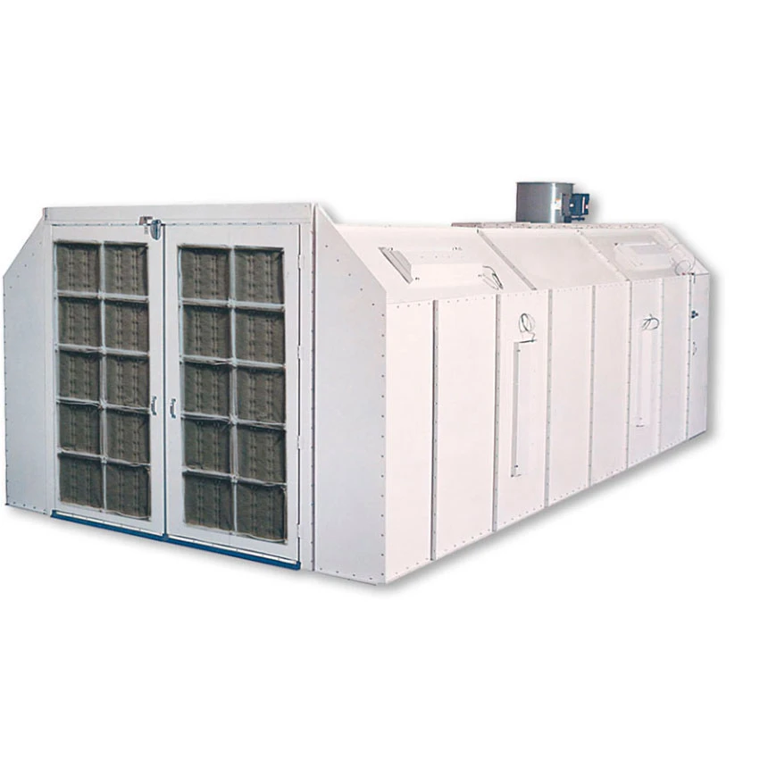 RTT Powder Coated 26 Ft. Front Flow Paint Booth Complete Package - 3 Phase 1 RTT Powder Coated 26 Ft. Front Flow Paint Booth Complete Package - 3 Phase