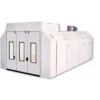 RTT Powder Coated Semi-Down Draft Booth Complete Package - 3 Phase