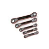 5 Piece SAE Offset Ratchet Box Wrench Set