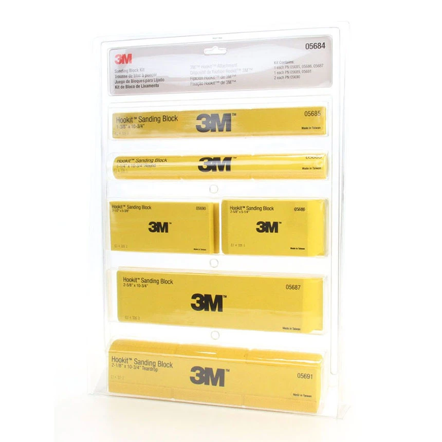 3M Hookit Sanding Block Kit - 05684 1 3M Hookit Sanding Block Kit - 05684