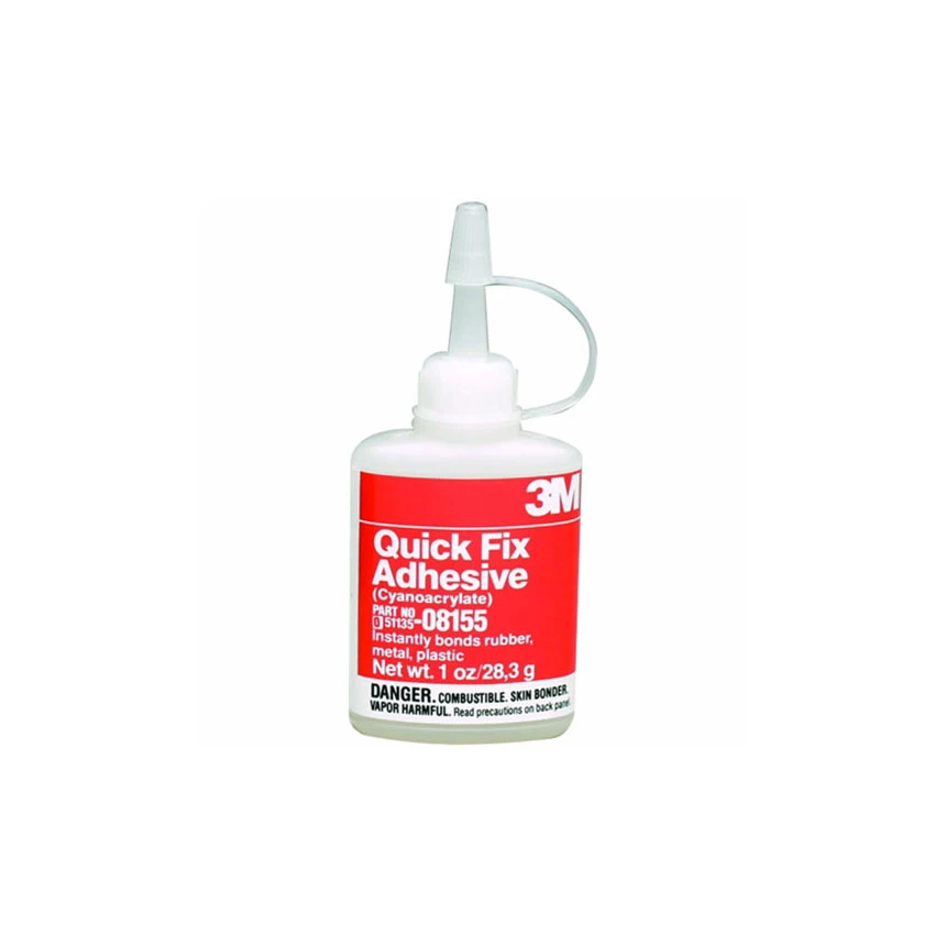 3M Quick Fix Adhesive (Cyanoacrylate) - 08155 1 3M Quick Fix Adhesive (Cyanoacrylate) - 08155