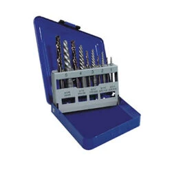 Irwin 10-pc Spiral Extractor & Drill Bit Set In Metal Index - 11119