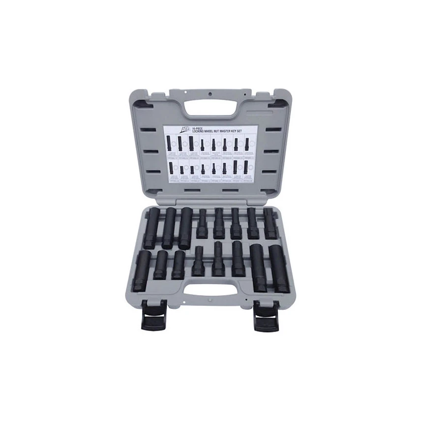 ATD Tools 16pc Locking Wheel Nut Master Key Set - 3065 1 ATD Tools 16pc Locking Wheel Nut Master Key Set - 3065