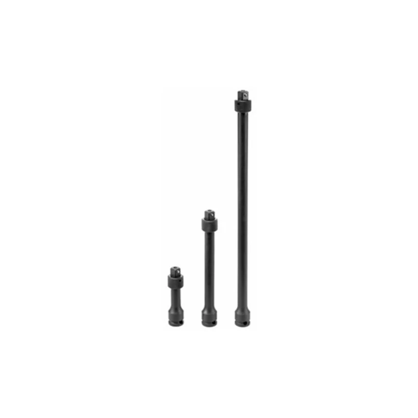 Grey Pneumatic 3/8" Drive 3 Piece Impact Locking Extension Set - 1103QL 1 Grey Pneumatic 3/8" Drive 3 Piece Impact Locking Extension Set - 1103QL