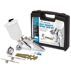 Anest Iwata Air Gunsa HVLP Gravity Spray Gun Kit