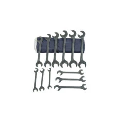 Martin 18 Pc. Hydraulic Wrench Set, Angle Opening, Industrial Black, SAE - BOB18K