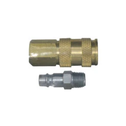 Milton "V" Style Hi-Flow Coupler And Plug Combo - S216