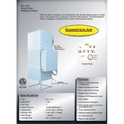 Rammstein Direct Fired AMU Heating System 230 Volt Single Phase -Car Care Tool Store RS 1001 1