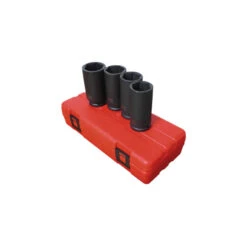 Sunex Tools 1/2" Drive 4 Pc. Metric Deep Spindle Nut Impact Socket Set - 2838
