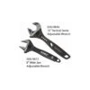 Sunex Tools 2 Pc. Adjustable Wrench Set (10 Tactical & 8 Wide Jaw) - 9617