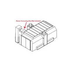 RTT Col-Met Side Down Draft Paint Booth With Air Make-Up & Cure Cycle