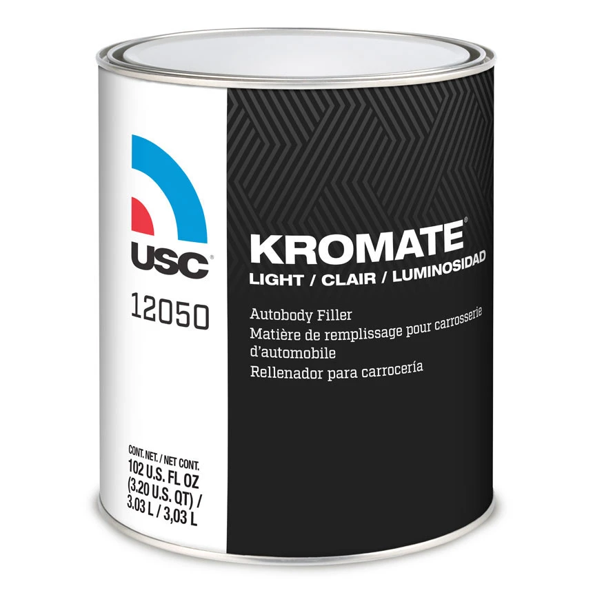 USC Kromate Light Quality Lightweight Autobody Filler 1 USC Kromate Light Quality Lightweight Autobody Filler