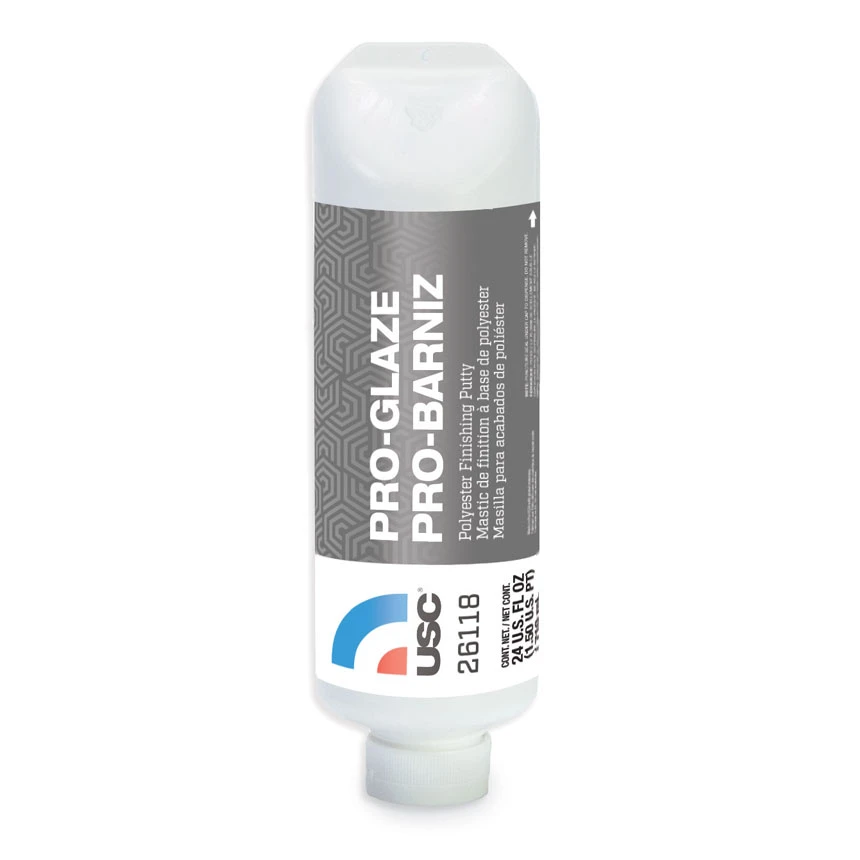 USC Pro-Glaze Polyester Finishing Putty - 26118 1 USC Pro-Glaze Polyester Finishing Putty - 26118