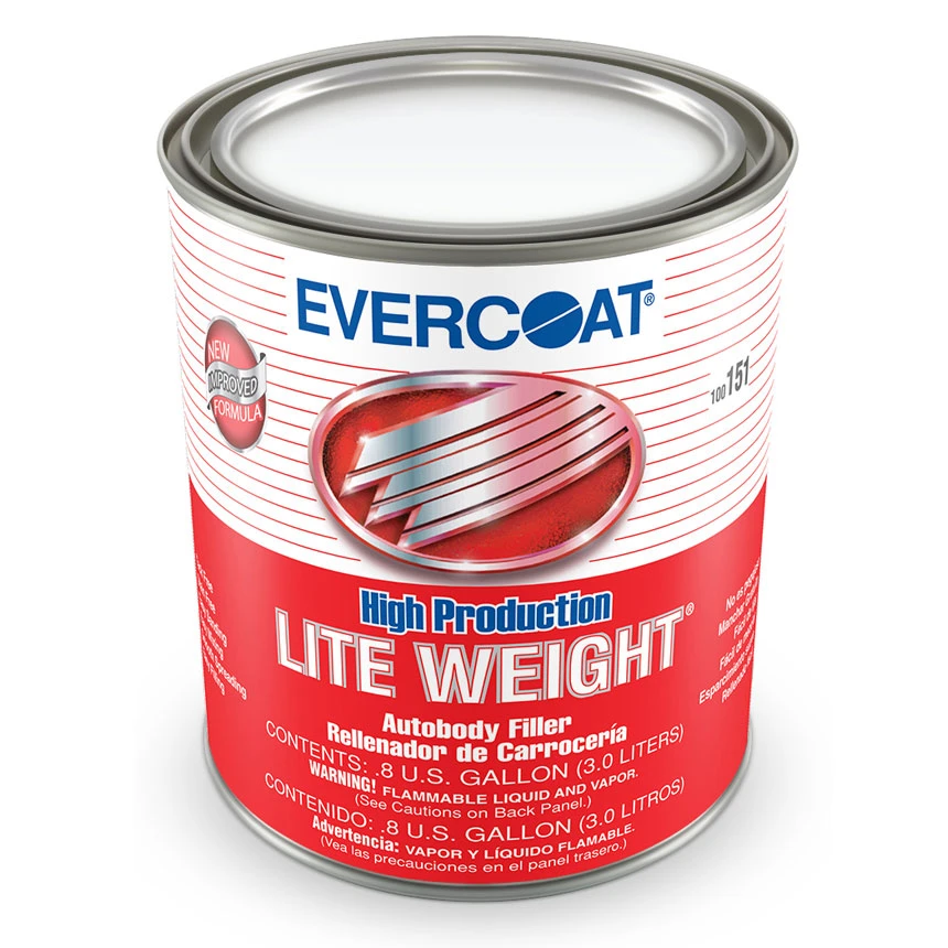 Evercoat High Production Lite Weight Plastic Body Filler - 151 1 Evercoat High Production Lite Weight Plastic Body Filler - 151