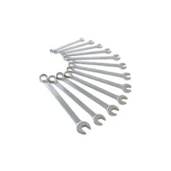 Sunex Tools 12 Pc. Fully Polished Metric V-Groove Combination Wrench Set - 9917M
